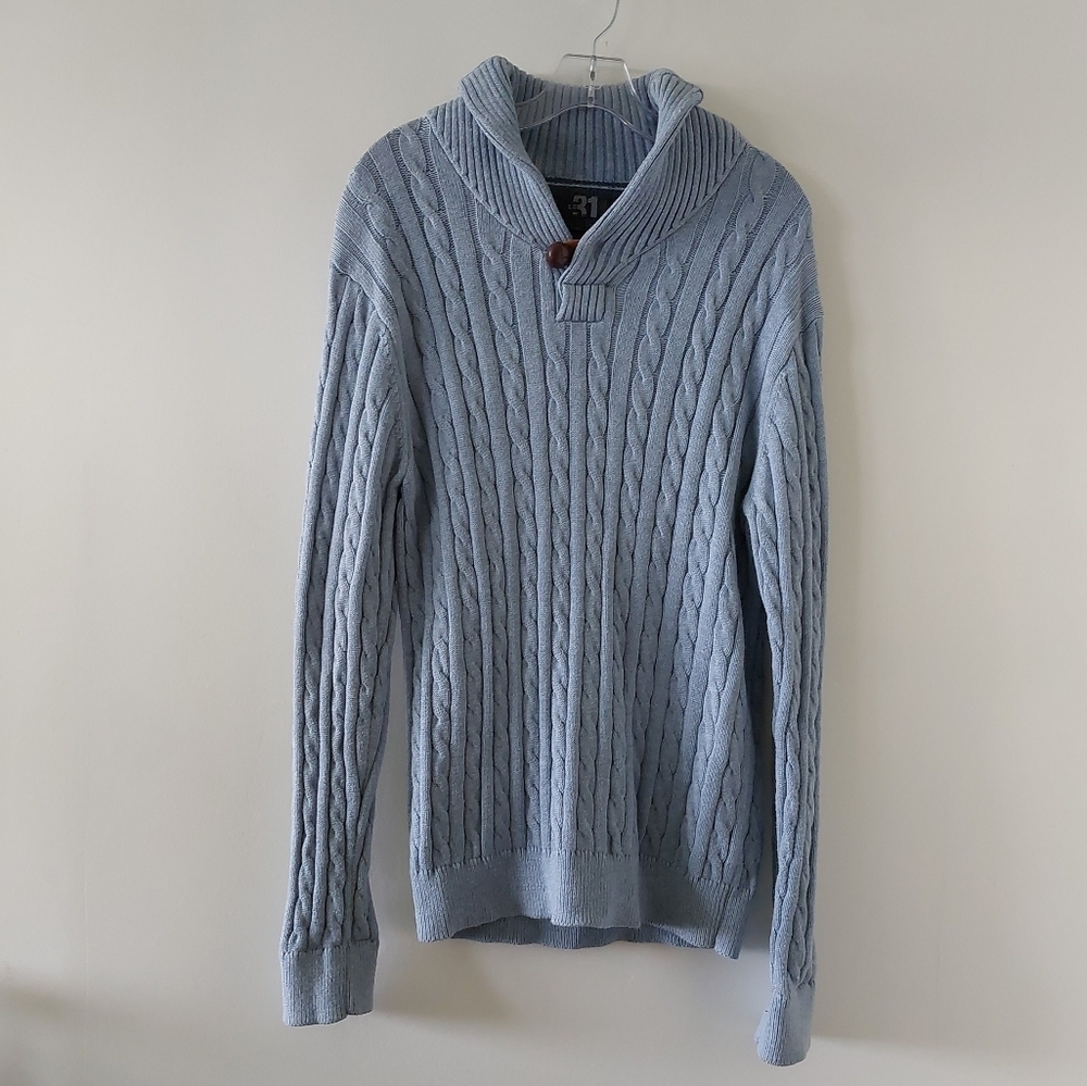 Le 31 for simons cotton sweater size L